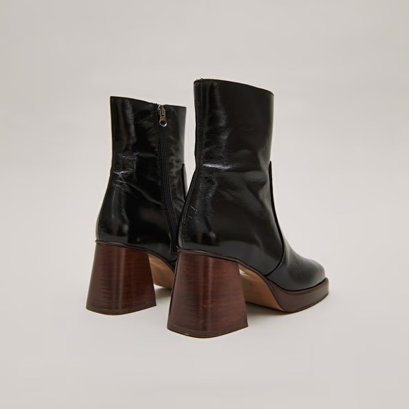 Two tone Jonak platform boots NWT - Picture 7 of 7